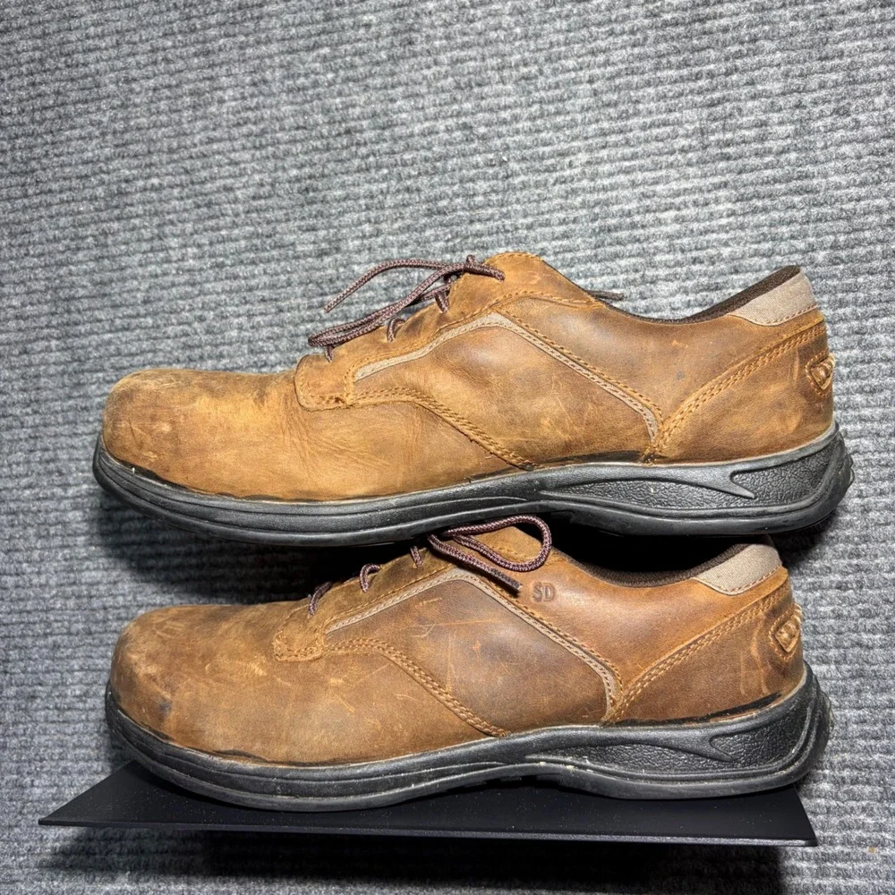 Red Wing 6705 Mens Brown Leather SD Anti-Fatigue Work Shoes Size 11.5 D